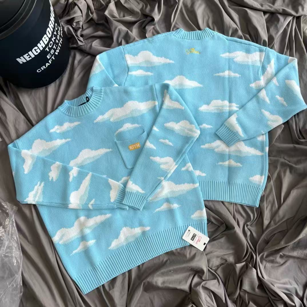Kith Sweater Knit - American Style KITH Simpson Collaborative Loose