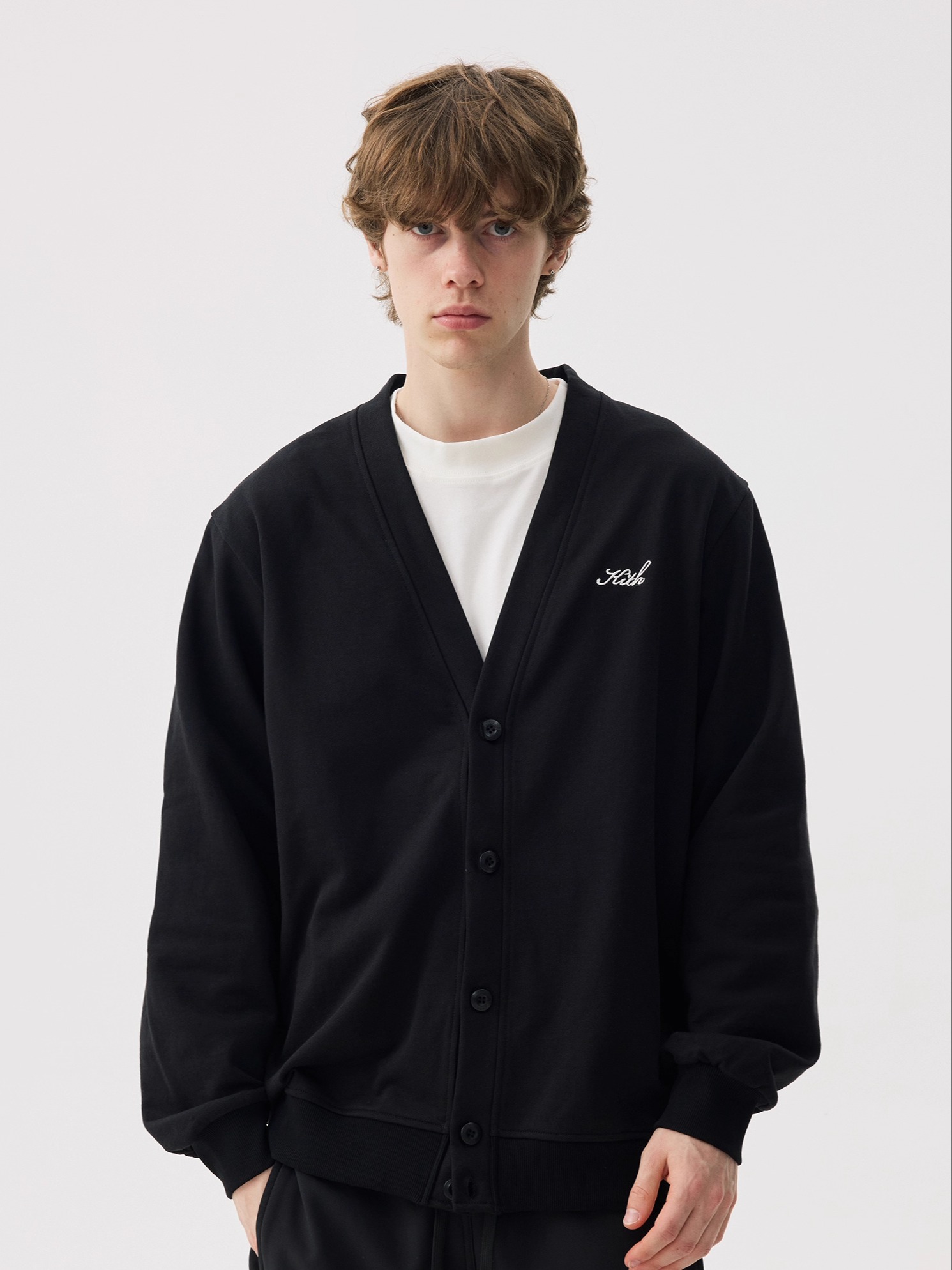 KITH Button-Up V-Neck Knitted  - Kith Sweater Knit 评论和价格