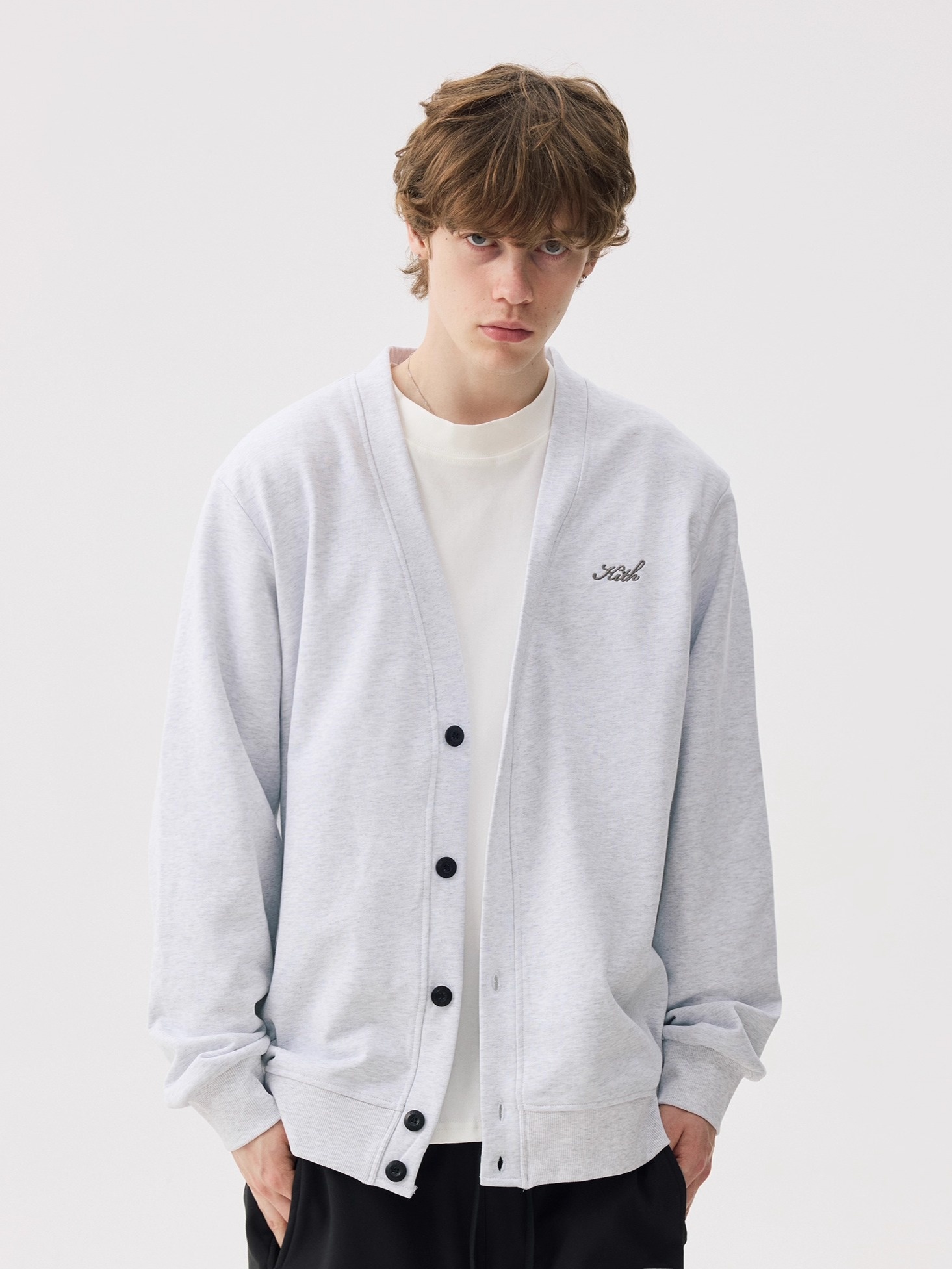 KITH Button-Up V-Neck Knitted  - Kith Sweater Knit 评论和价格