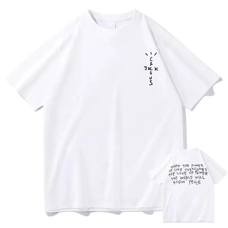 Rapper Cactus Jack Graphic Cot - Cactus Jack Tee 评论和价格