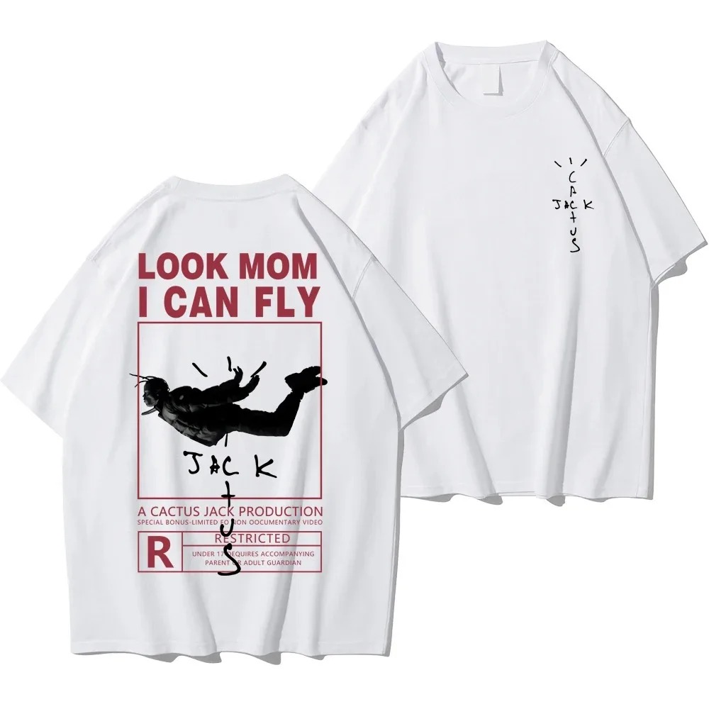 Rapper Cactus Jack Graphic Cot - Cactus Jack Tee 评论和价格