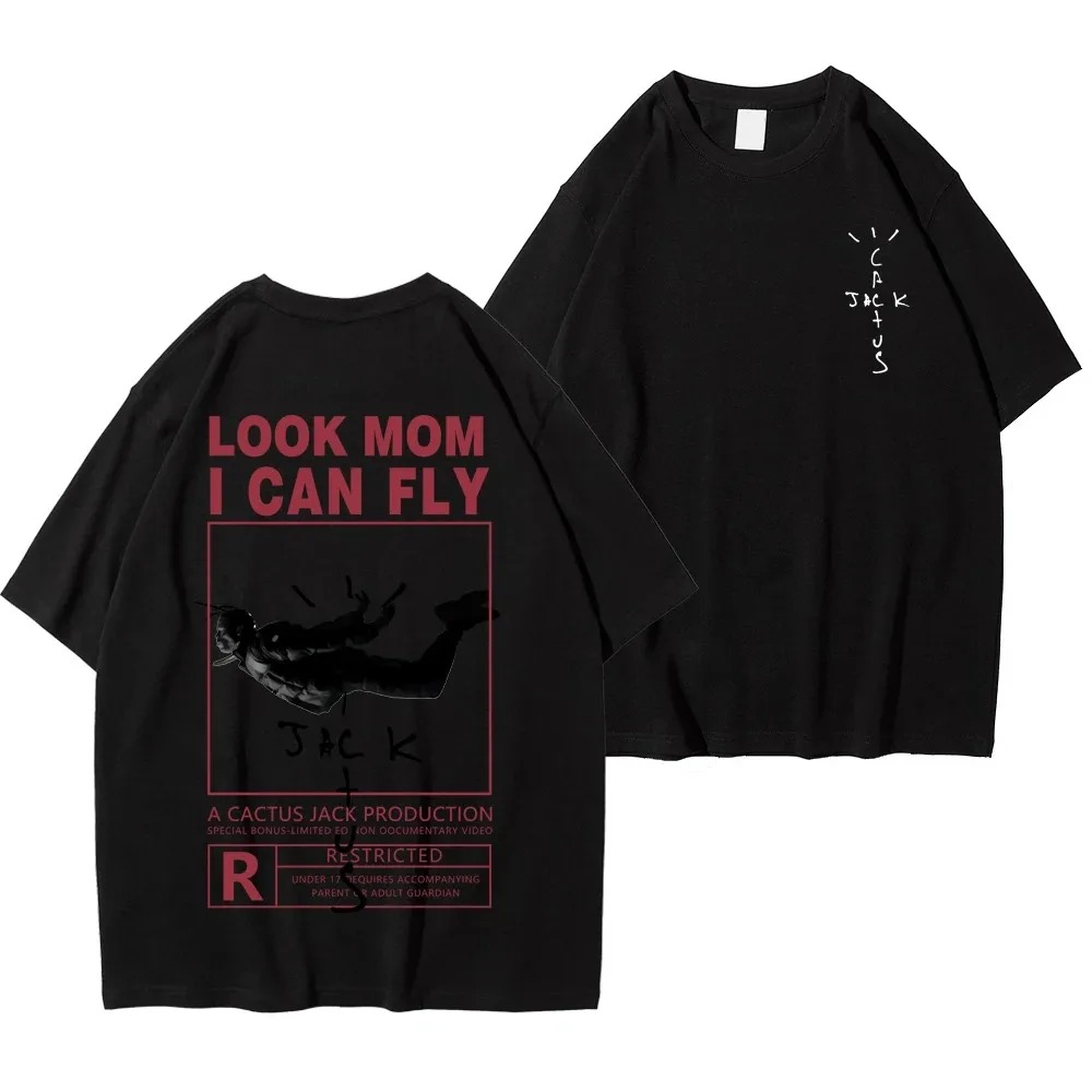 Rapper Cactus Jack Graphic Cot - Cactus Jack Tee 评论和价格
