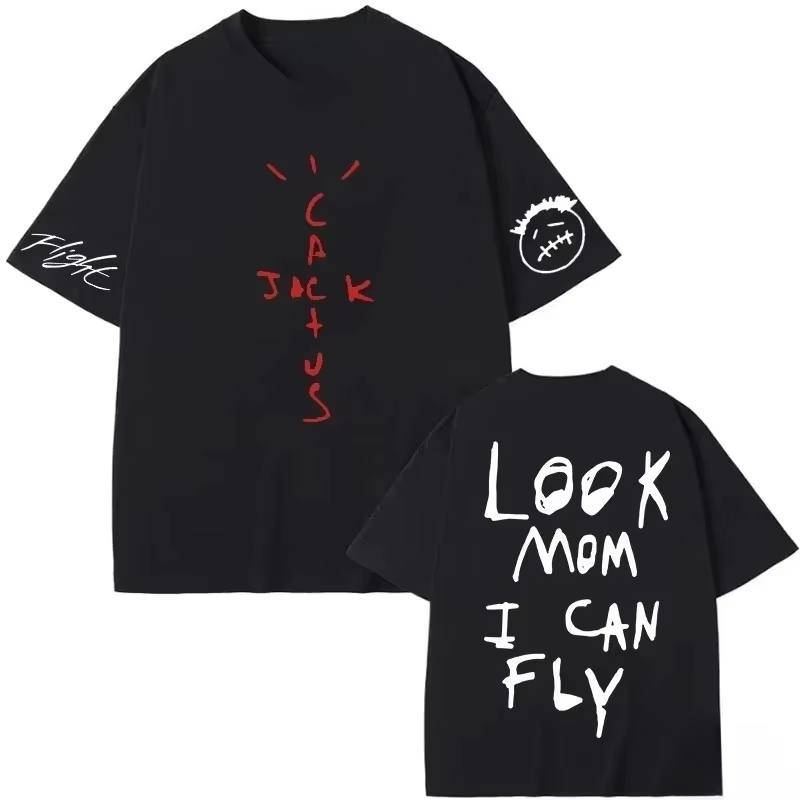 Fashion Fans Gift Mom I Can Fl - Cactus Jack Tee 评论和价格