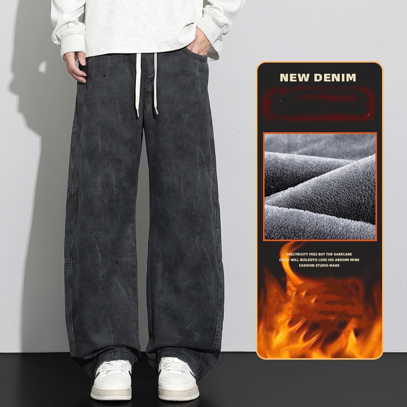 2026 Men's Loose Cotton Pants  - Streetwear Brands 2026 评论和价格