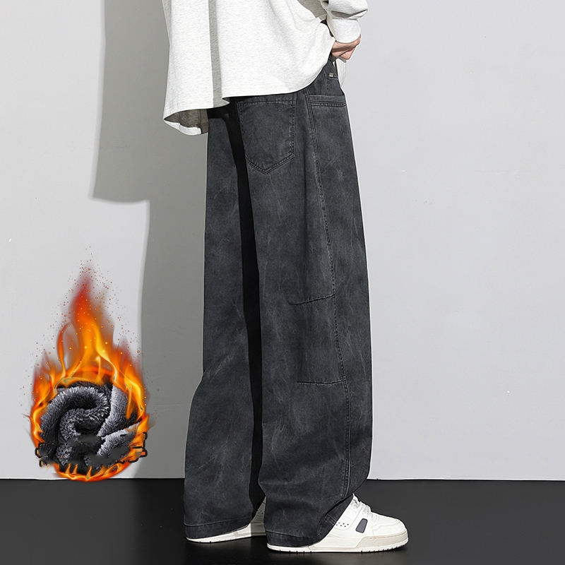 2026 Men's Loose Cotton Pants  - Streetwear Brands 2026 评论和价格