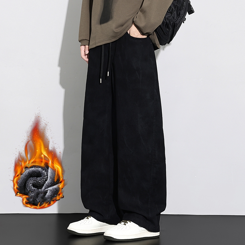 2026 Men's Loose Cotton Pants  - Streetwear Brands 2026 评论和价格