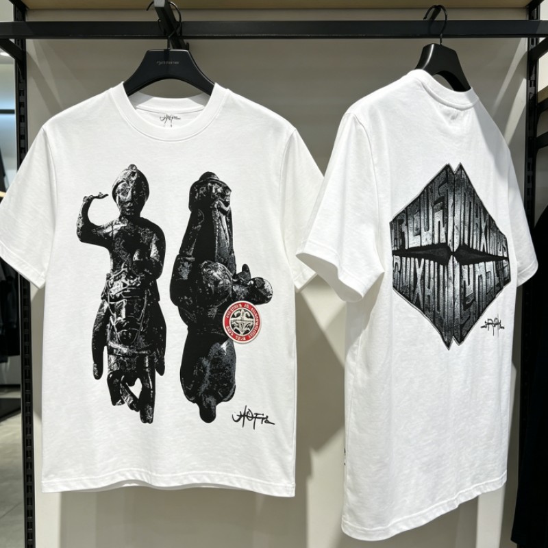 Summer White Breathable Cotton - Cactus Jack Tee 评论和价格