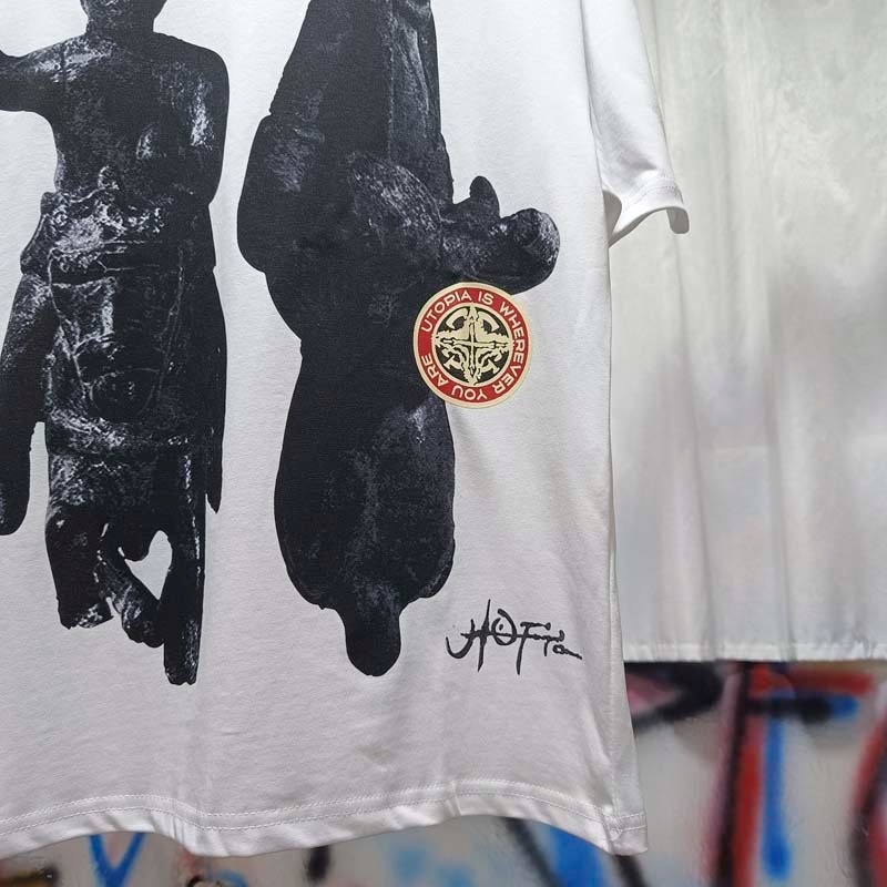Summer White Breathable Cotton - Cactus Jack Tee 评论和价格