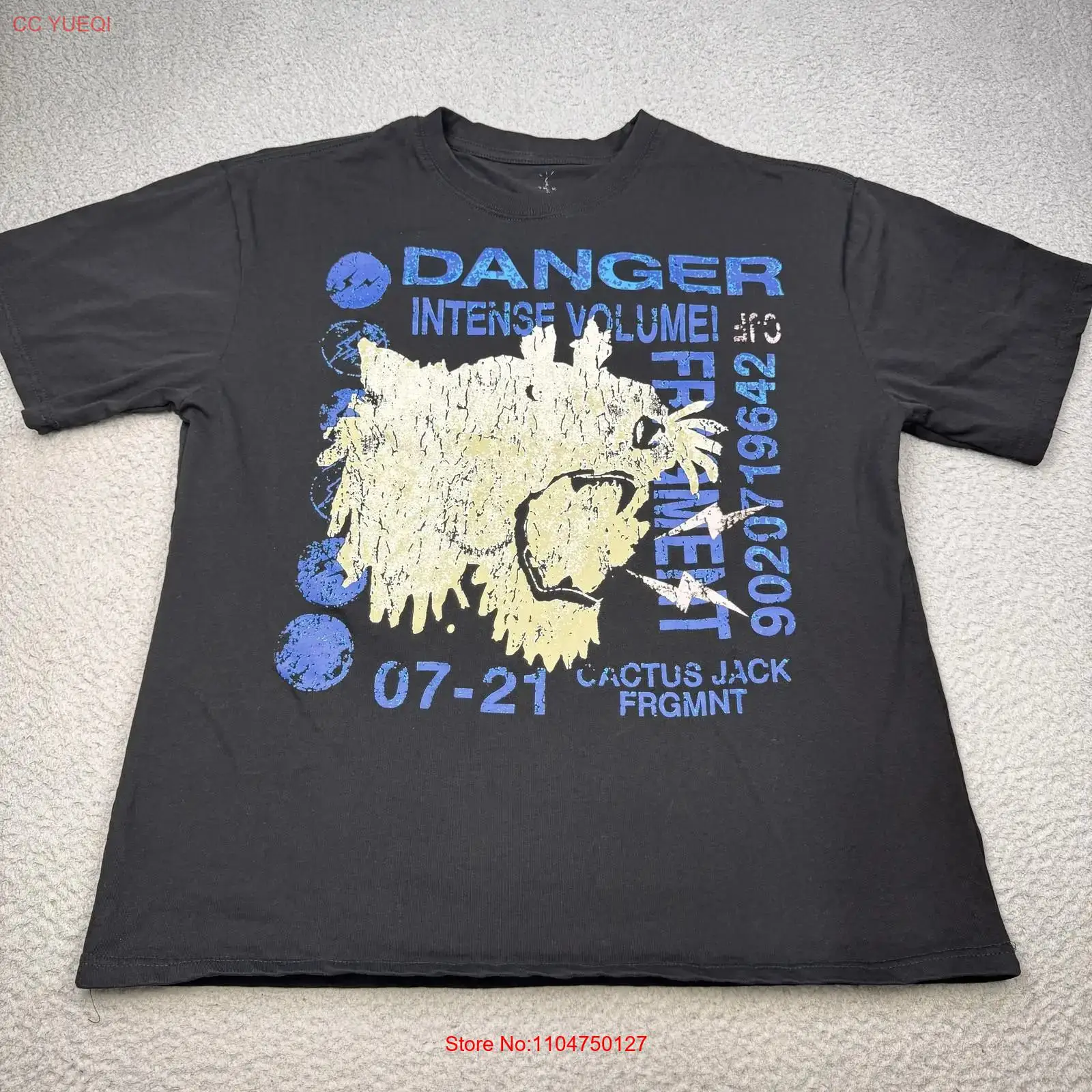 Cactus Jack FragmenT T Shirt M - Cactus Jack Tee 评论和价格