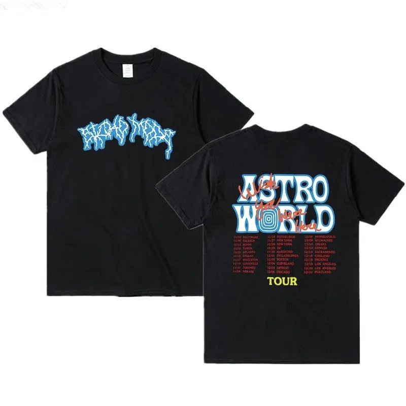 New Summer Hip Hop T Shirt Men - Cactus Jack Tee 评论和价格