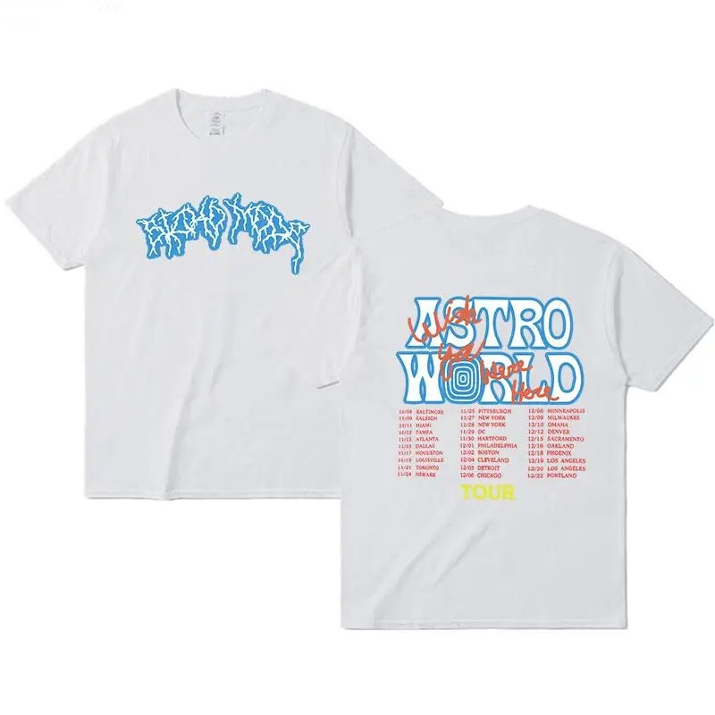 New Summer Hip Hop T Shirt Men - Cactus Jack Tee 评论和价格
