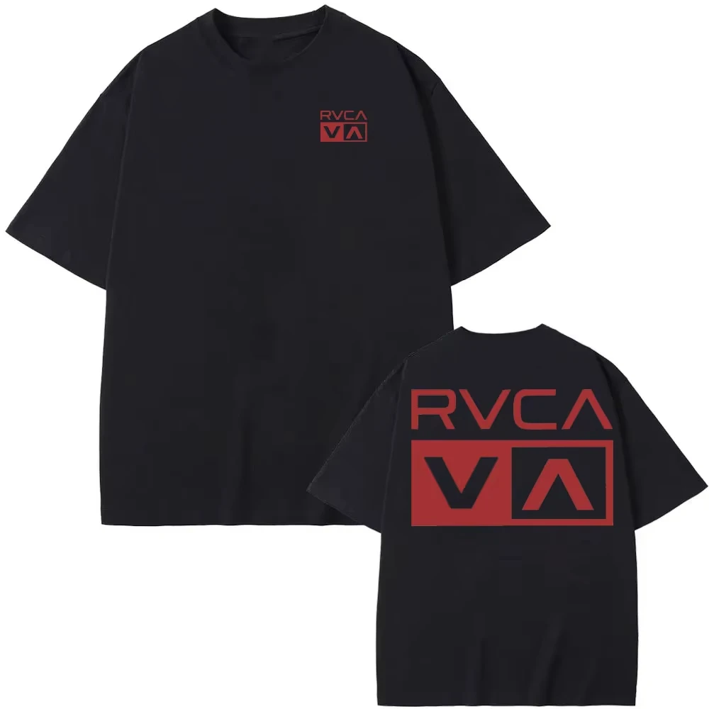 RVCA T Shirt Black Tee Summer  - Streetwear Brand Tees 评论和价格